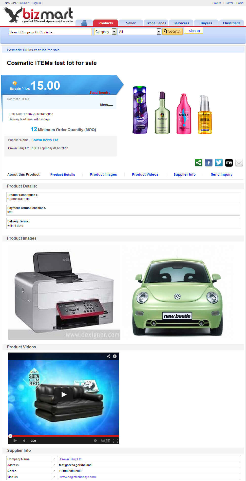 multi-vendor marketplace script El Salvador