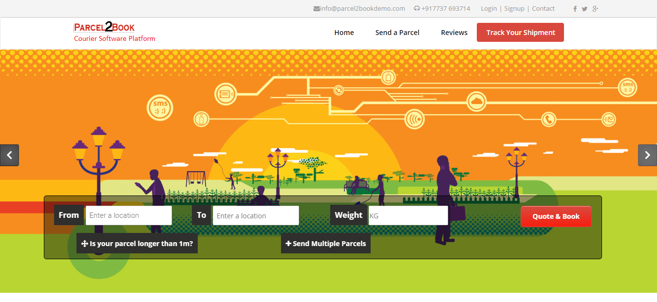 Logistic Courier Software India