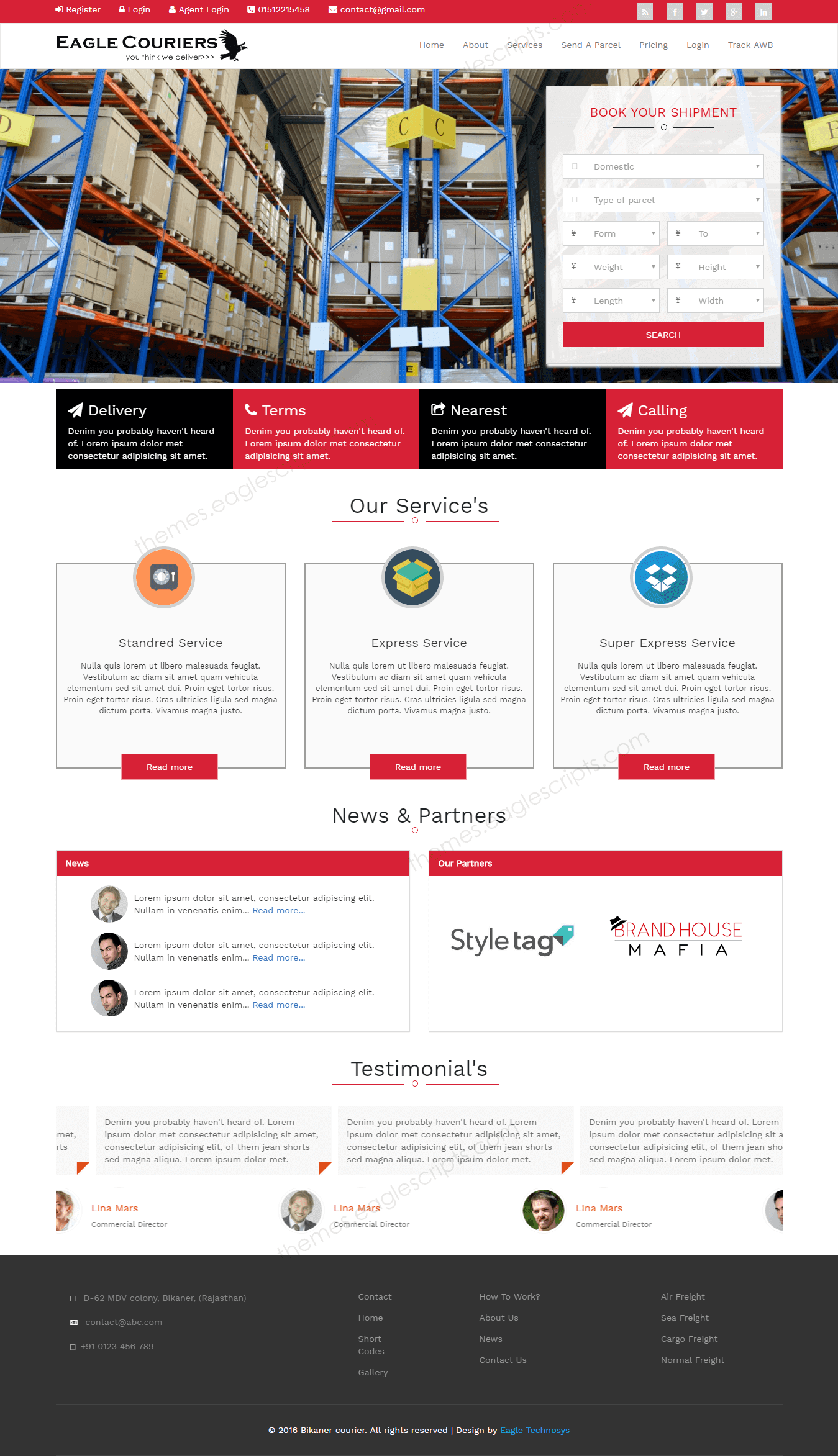 software de correio em movimento moving courier software