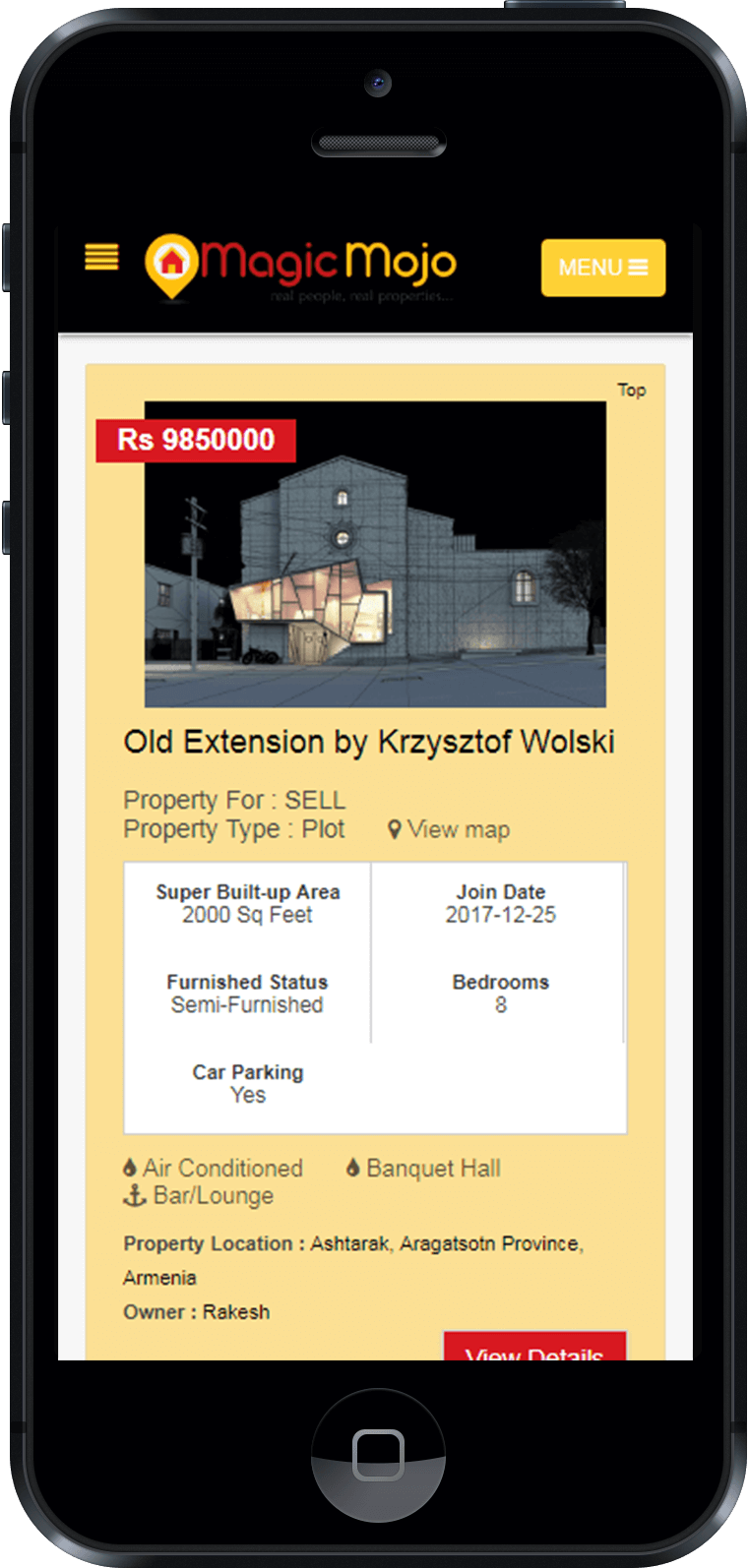 real estate website Thailand