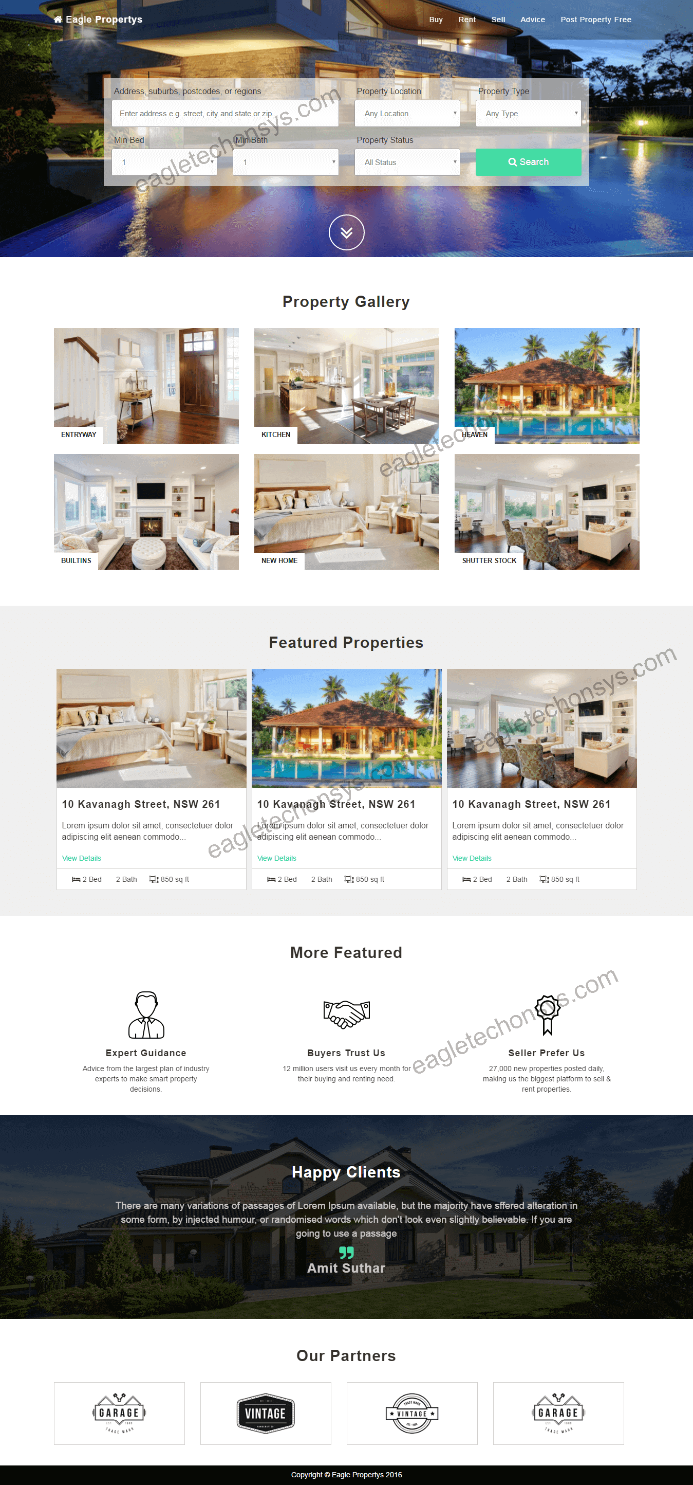 php Real estate script Скрипт аренды недвижимости Россия